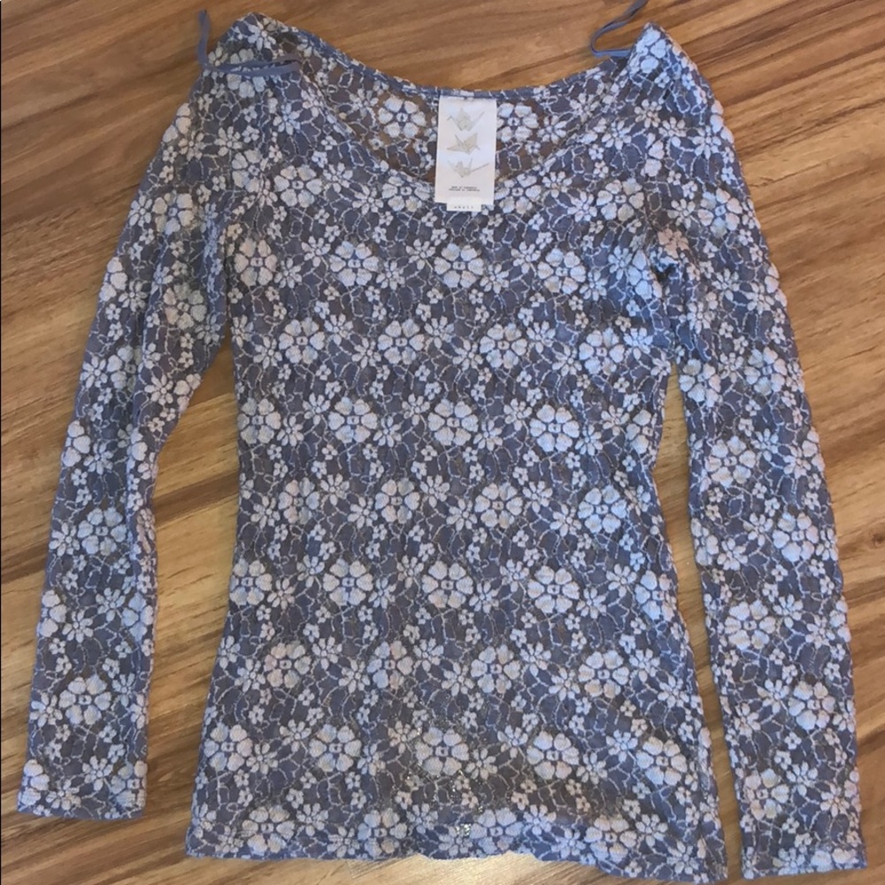 Free people All Lace Shirt